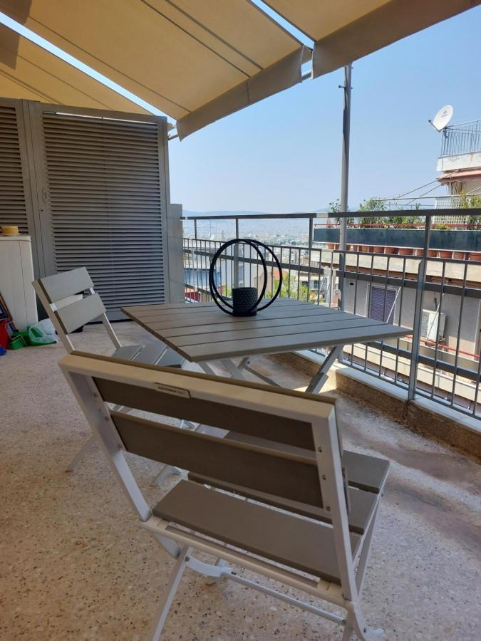 Όμορφο Ρετιρέ Στον Λυκαβηττό Με Θέα Την Αθήνα. Apartment Luaran gambar